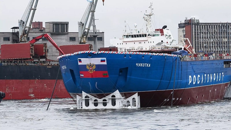 Ледокол с оборудованием РУСЭЛ спущен на воду